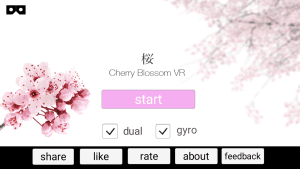 Cherry Blossom VR Cardboard3