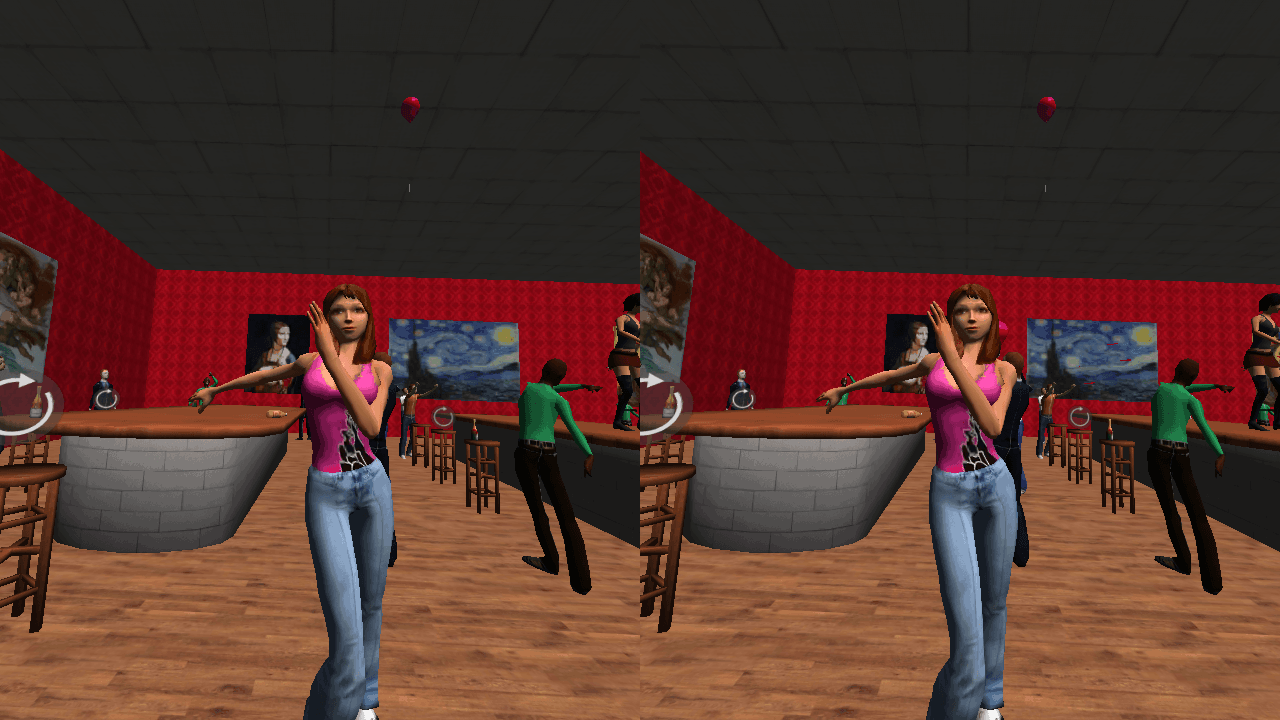 VR Table Dance Party
