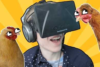 Chicken Walk: Oculus Rift – TROLLING A FOX