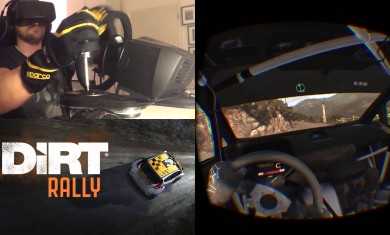 DiRT RALLY – OCULUS RIFT DK2 – FORD FIESTA RS RALLY @ Koryfi Dafni, Greece