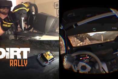 DiRT RALLY – OCULUS RIFT DK2 – FORD FIESTA RS RALLY @ Koryfi Dafni, Greece