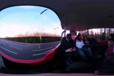 Disney Paris Studio Tram Tours in Virtual Reality