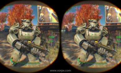 FALLOUT 4 – In Oculus Rift, Virtual Reality (VorpX profile)