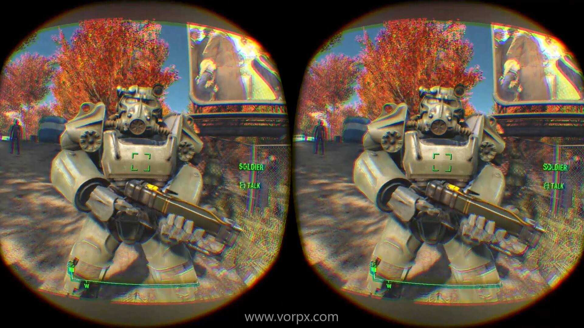 FALLOUT 4 – In Oculus Rift, Virtual Reality (VorpX profile 