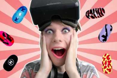 NailCanvasVR: Oculus Rift DK2 and Leap Motion – MAKEOVER FROM BOY TO GIRL!