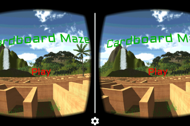 Maze Cardboard