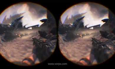Bulletstorm in VR using VORPX is Intense!