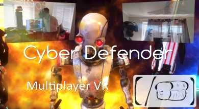 Cyber Defender VR Multiplayer with the HTC Vive