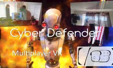Cyber Defender VR Multiplayer with the HTC Vive
