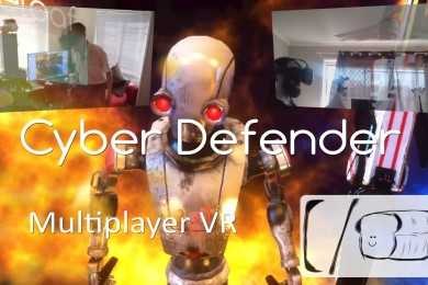 Cyber Defender VR Multiplayer with the HTC Vive