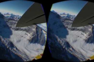 Flying Around Mount Everest In Outerra – Oculus Rift DK2