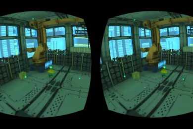 Lunchtime with my Gear VR – Cityscape Repairman