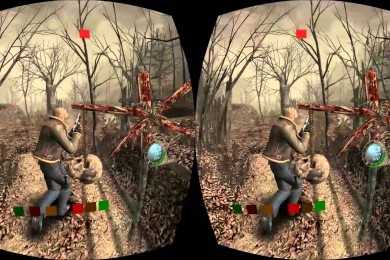 Resident Evil 4 on the Oculus Rift! Abnormal Grim’s (Terrible) VR HALLOWEEN – Part 2