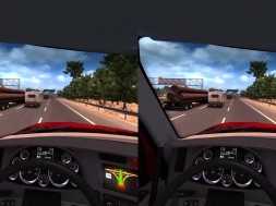 American truck simulator Oculus Rift VR