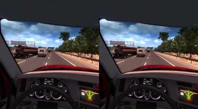 American truck simulator Oculus Rift VR