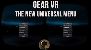 Gear VR: The New Universal Menu