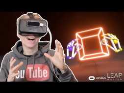 IMPRESSIVE HAND TRACKING! | Blocks VR (Oculus Rift DK2 + Leap Motion Orion)