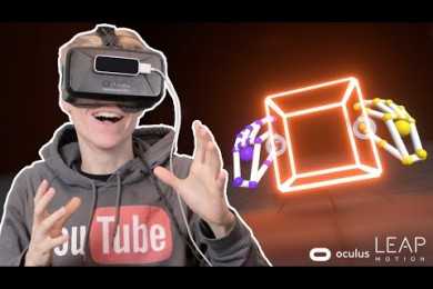 IMPRESSIVE HAND TRACKING! | Blocks VR (Oculus Rift DK2 + Leap Motion Orion)