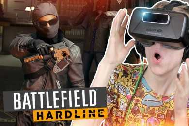 Battlefield: Hardline Campaign (Oculus Rift DK2)