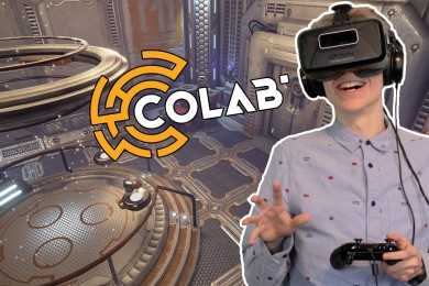 ESCAPING PUZZLE CHAMBERS! | CoLab: Exclusive Gameplay (Oculus Rift DK2)