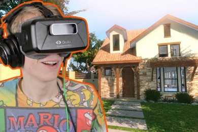 EXPENSIVE HOUSE TOUR IN VR! | Charette VR Tour (Oculus Rift DK2)