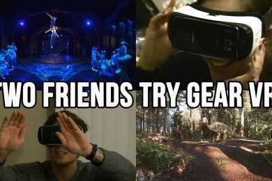 Gear VR: Two Friends Try Gear VR For The First Time