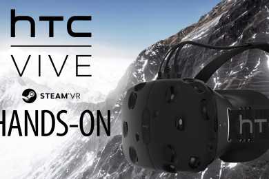 HTC VIVE Gameplay Hands-On – Steam VR – Portal VR, Everest VR & Elite Dangerous