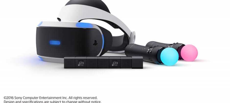 PSVR bundle with Camera and PS Move