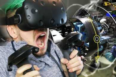 THE FUTURE IS NOW! | HTC Vive Virtual Reality
