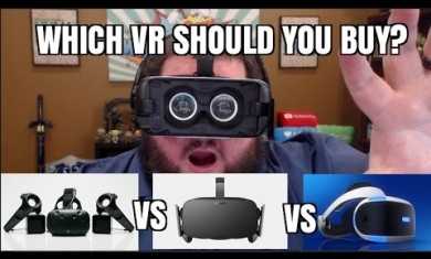 Virtual Reality – PSVR VS Rift Vs Vive