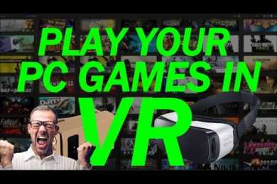 How To Play PC Games On Your Gear VR Or Google Cardboard (Set Up Guide For Trinus + Tridef3D)