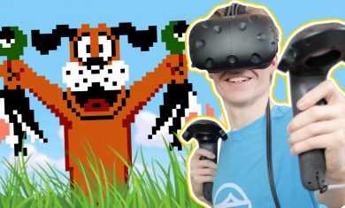 NINTENDO CLASSIC IN VIRTUAL REALITY! | Duck Hunt VR (HTC Vive Gameplay)