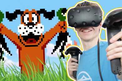 NINTENDO CLASSIC IN VIRTUAL REALITY! | Duck Hunt VR (HTC Vive Gameplay)
