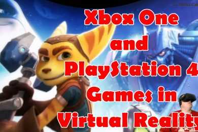 Play PS4 and Xbox One games in a Virtual Reality with your Vive, Oculus Rift and friends online