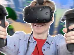 AWESOME VR SPIDERMAN GAME! | Windlands (HTC Vive Gameplay)