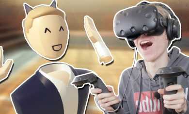 CRAZY SOCIAL VR MULTIPLAYER GAME! | Rec Room (HTC Vive Gameplay)