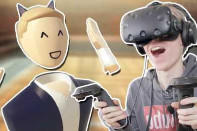 CRAZY SOCIAL VR MULTIPLAYER GAME! | Rec Room (HTC Vive Gameplay)