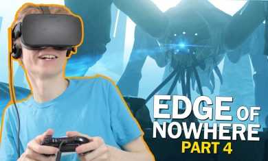 GIANT MONSTER CONFIRMED! | Edge of Nowhere Part 4 (Oculus Rift CV1 Gameplay)
