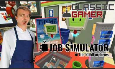 Store Clerks Job Simulator on the HTC Vive