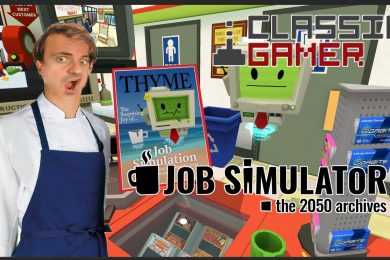 Store Clerks Job Simulator on the HTC Vive