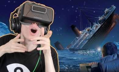 TITANIC SINKING SIMULATOR IN VR | Fall of the Titanic (Oculus Rift: DK2)