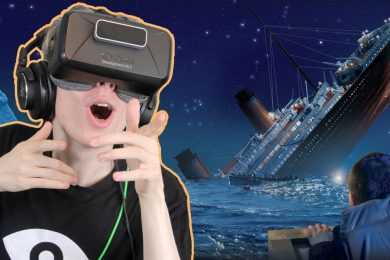 TITANIC SINKING SIMULATOR IN VR | Fall of the Titanic (Oculus Rift: DK2)