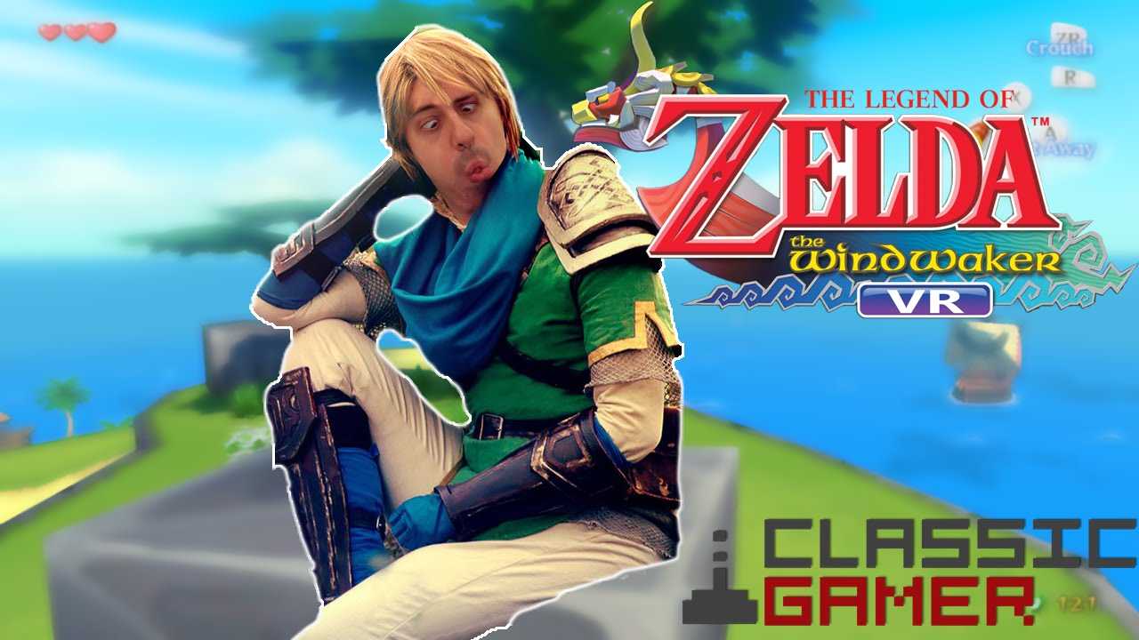 Zelda The Wind Waker in Virtual Reality with the HTC Vive and the