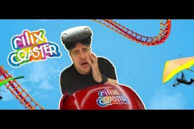 Great Virtual Reality Coaster for Samsung Gear VR Rilix Coaster is Free and super nice