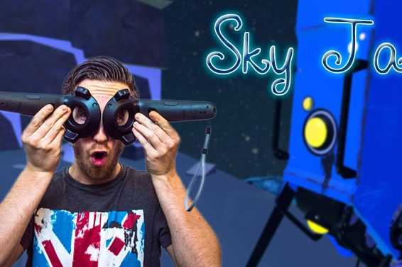 STICK A LASER IN MY EYE! | Sky Jac – HTC Vive Gameplay