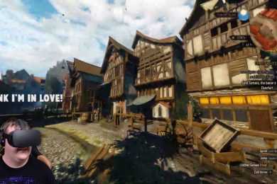 THE WITCHER 3 IN FIRST PERSON IN VR