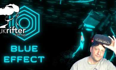 Blue Effect Spooky Shooter HTC Vive Game Play by UKRifter