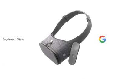 Google showed his VR headset Daydream View!