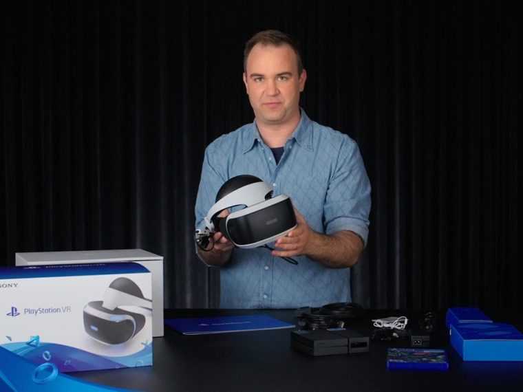 Ps4 Vr Base Unit Official unboxing of the PlayStation VR Virtual Reality Unit | PSVR ...
