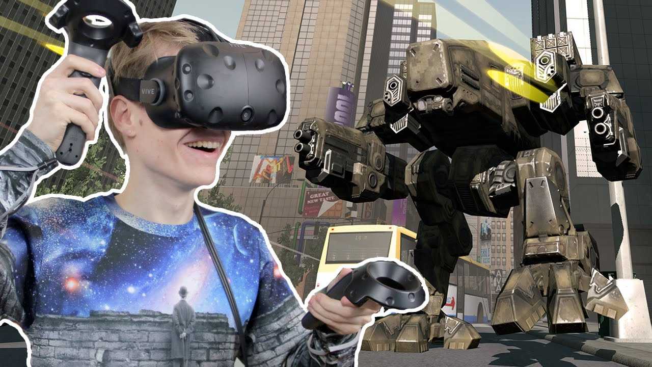 OPEN WORLD VR GAME! | CyberThreat (HTC Vive Gameplay) – VR Bites